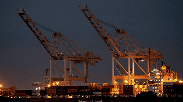 Exportación de cal al Caribe